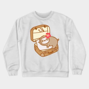 Cute Traveling Sloth Crewneck Sweatshirt